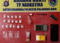 Barang bukti yang diamankan.