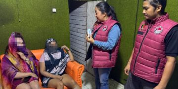 Tes urine yang dilakukan jajaran Satresnarkoba Polres Kapuas. (ist)