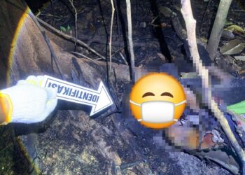 Penemuan janazah lansia M (72) yang terbakar, Selasa (27/10/2026). (ist)