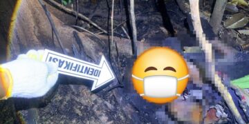 Penemuan janazah lansia M (72) yang terbakar, Selasa (27/10/2026). (ist)
